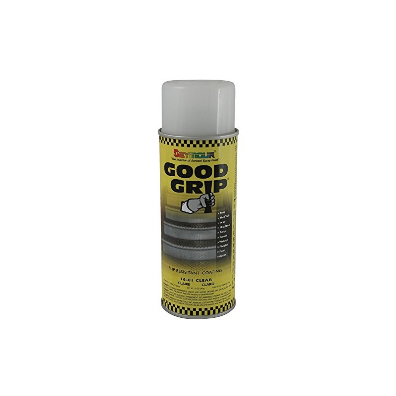 Seymour 16-081 Good Grip Slip Resistant Coating Spray, Clear, 12