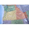 27.5x39.3 World and USA Two Wall Map Set (Paper Folded),