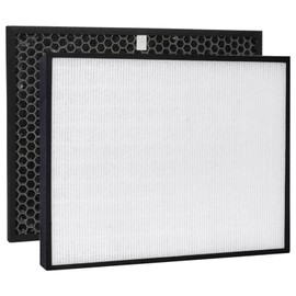 SPA-421A SPA-582A Replacement Filter for RabbitAir BioGS Classic SPA-421A SPA-582A Air Purifier, H13 True HEPA + Activated Carbon Filter