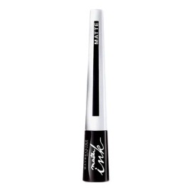 Delineador Líquido Master Ink Mate Maybelline Charcoal Black Efecto N/A