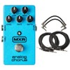 MXR M234 Analog Chorus Pedal Bundle with 4 Cables