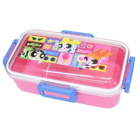 Skater PFLB6AG Antibacterial Dishwasher Safe Soft Bento Box, Powerpuff Girls