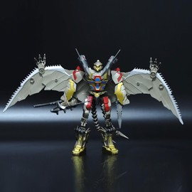 Hautrely 2 in 1 Dinosaur Transforming Robot Toys for Kids, with Pterosaur Mask Deformation Action Figure Combination Toy for 3-12 Years Old Boys