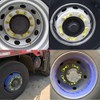 21mm Yellow Wheel Nut Indicators Truck Safety 25 Pack Loose