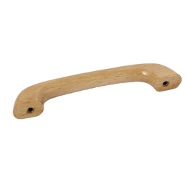 Sourcingmap 96mm Hole Spacing Screw Fixing Wooden Wood Pull Handles Beige for Dresser Drawer Wardrobe 5 Pcs
