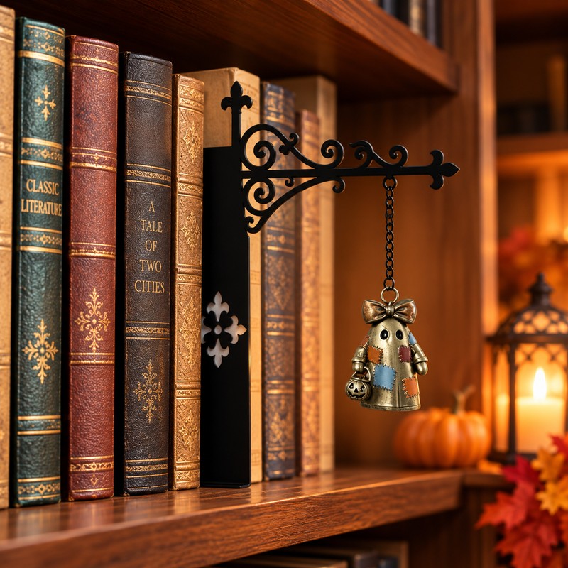 Halloween Ghost Book Lamp for Tabletop Decor – Cute 3D