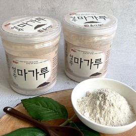Thejoeun Food [더조은] 국내산 100% 참마가루 250g x 2병 [The Good] Domestic 100% True Yam Powder 250g x 2 bottles