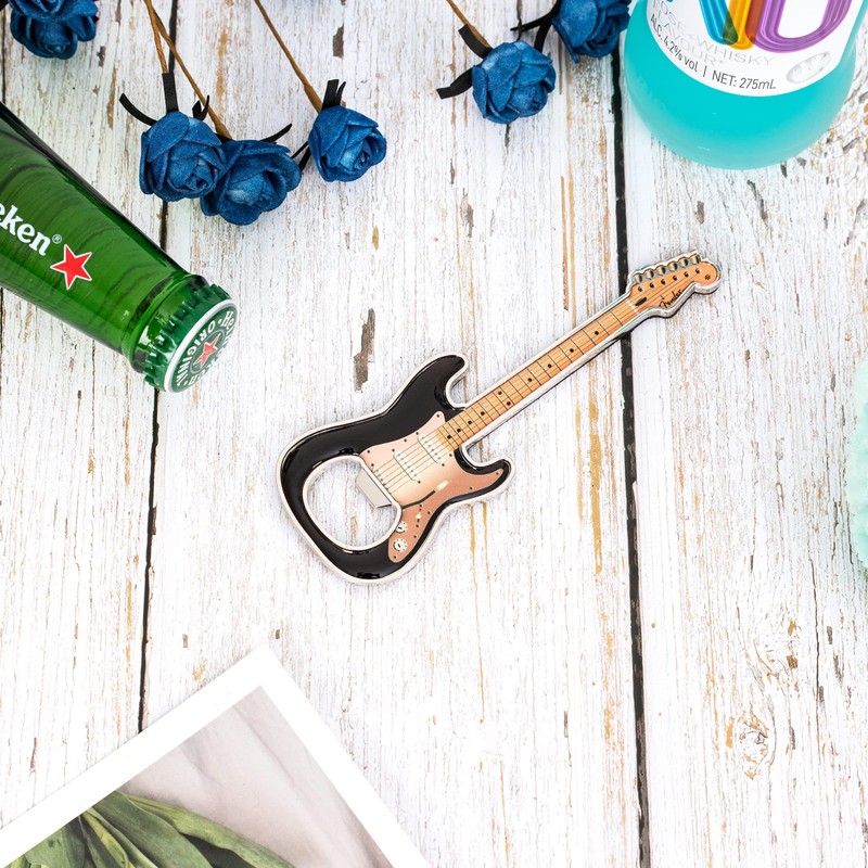 LanHong 1 Piece/Set Bottle Opener Beer Guitar Shaped Bottle Opener