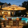Patio Umbrella Lights Cordless 120 LED Table Umbrella Lights Solar