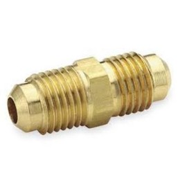 Parker Tube Fitting Union Brass Size 5/8 Part# 42F-10 FREE SHIPPING!