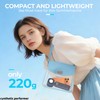 Portable Handheld Fan with Cooling Plate, 5000mAh Rechargeable Personal Fan,