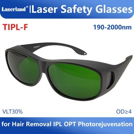 Laserland IPL CE Certificated IPL Intensive Light Protection RGB Laser Eyewear Protection Safety Glasses Goggles
