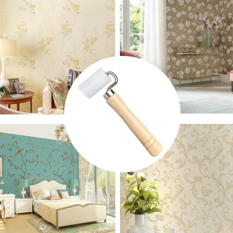 Loopunk Wallpaper Roller Crimping POM Roller Diameter 1.4 x 1.6