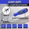 CARTMAN 12 Piece Magnetic Screwdriver Set - 6 Phillips and