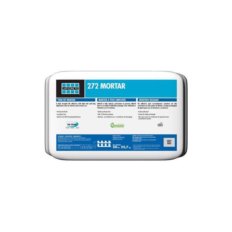 LATICRETE 272 Mortar 50LB White