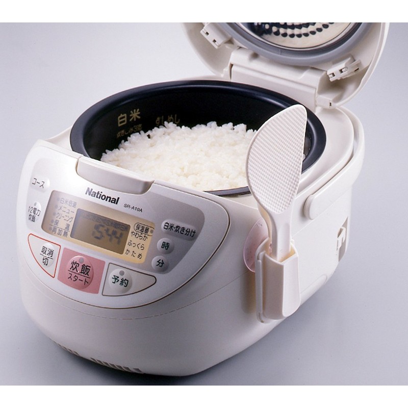 Rakuraku Rice Spoon, 9.4 inches (24 cm), Magic Touch, Made