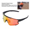 Removable Polarized Goggles with Lenses UV400 Protection Sunglasses for Outdoor