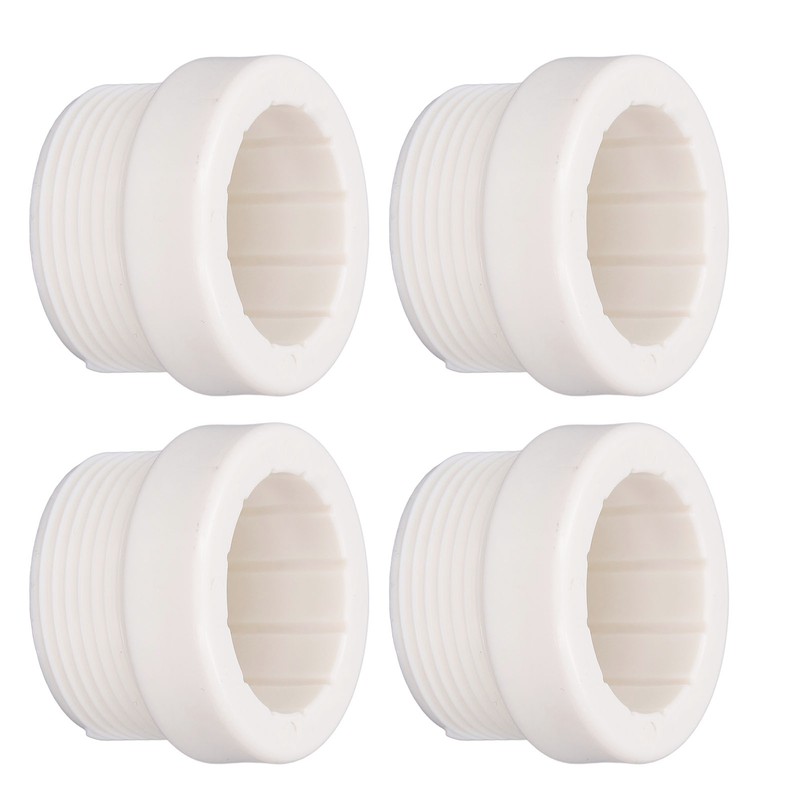 4PCS Pool Umbrella Stabilizer Adapter ABS Pool Umbrella Threaded Adapter