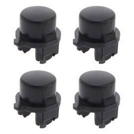 YINETTECH 4PCS Release Eject Lock Buttons Compatible with Switch compatible with Joy-Con Controllers Replacement Parts Plastic Black