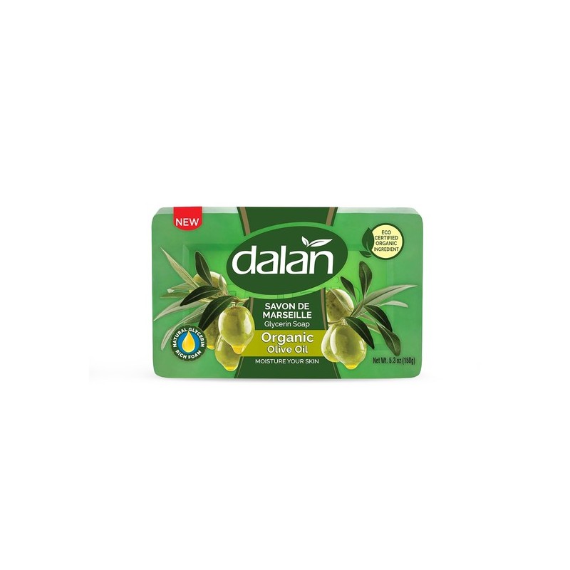 Dalan Soap 4-Piece Set (2 Pieces) Lavender/Laurel/Olive/Rose - Antique Laurel+Organic
