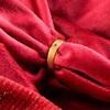 meditoys Stainless Steel Ring for Women Rose Gold with Ice
