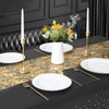 NLUS 2 PCS Gold Table Runner, 11"x108" Per Roll Sequin