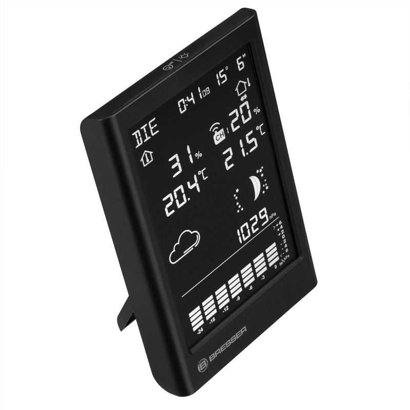 Bresser MeteoTemp TBV Wireless Weather Station, Thermo-Hygro Outdoor Sensor, Indoor/Outdoor