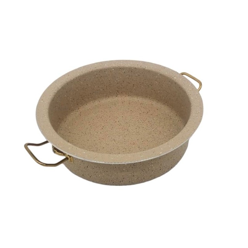 Maqluba (Makloubah) Aluminum Non-Stick Granit Coated Pot (34cm) طنجرة المقلوبه