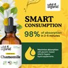 Wild & Organic Chamomile Flowers Tincture - Calming Supplement for