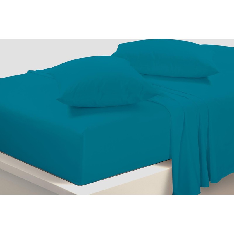 100% Polycotton Bunk Bed Fitted Sheet 2ft 6" (76cmx190cm) Percale