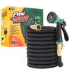 Flexi Hose Expandable Garden Hose with 8 Function Nozzle, 75FT