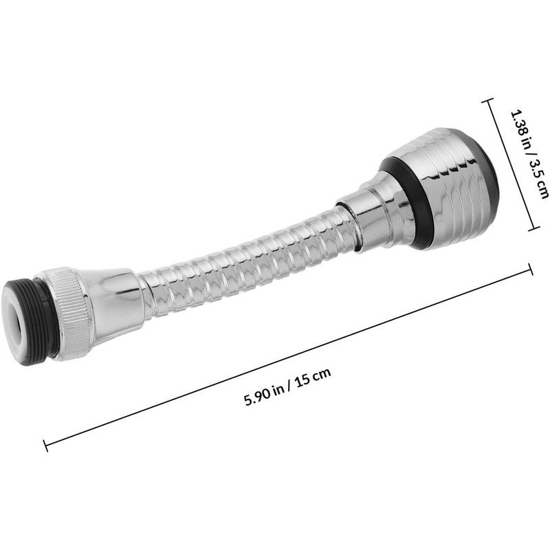 Aireador de Grifo Giratorio, Extensor de 360 Grados, Anti Salpicaduras