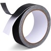 Ultra-Thin Rubber Grip Tape for Handles Strong Adhesive, Black 1In
