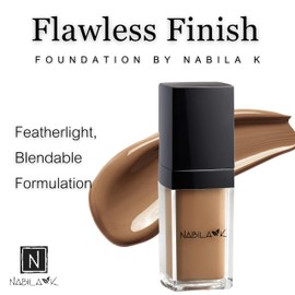 Nabila K Flawless Finish Foundation (Cool N8)