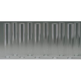 Hobbyfun 10 x Flat Bottom Test Tube 20mm x 110mm