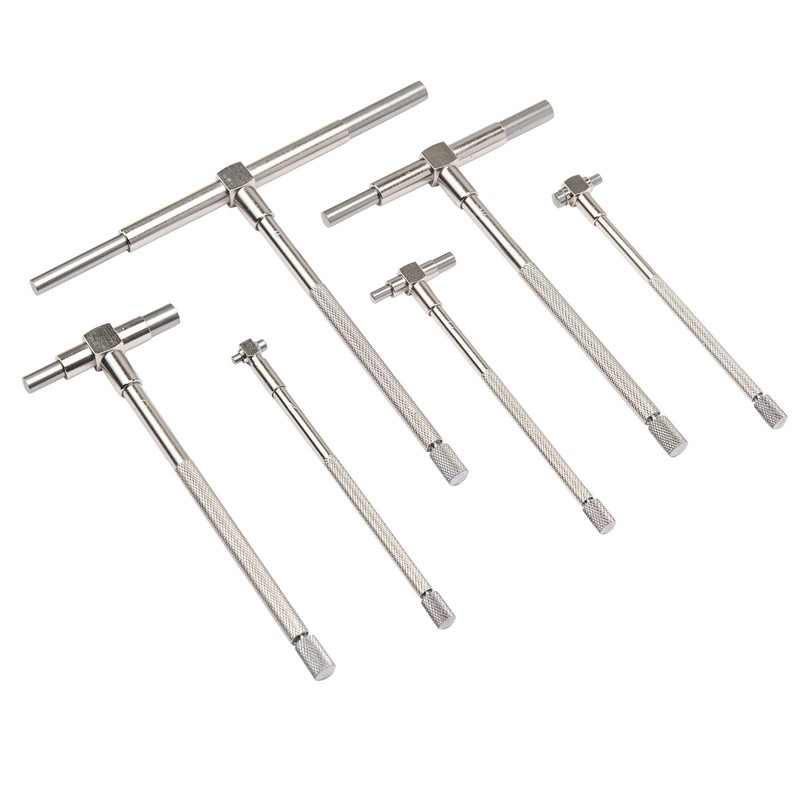 Beslands Telescopic Gauge Set 6 Pcs - Adjustable Inner Diameter