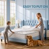 Waterproof Mattress Protector Double Bed 135 x 190 cm, Fits