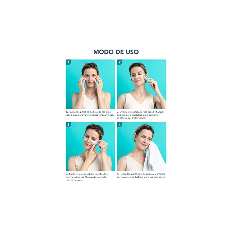FOREO IRIS Parches Ojos con Colageno - Contorno de Ojos