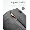 Mymazn Server Book with Zipper and Magnetic Pocket, Cute Waitress