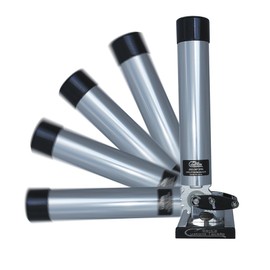 Bert's Custom Tackle American Made Rod Holder Ratchet, Satin