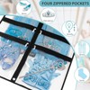 2pcs Garment Bags for Hanging Clothes Transparent Clothes PVC Dustproof