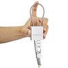 BOZZYS Cable Padlock with 3 Keys | L 1.15ft(0.35m),D 1/6in(4mm)