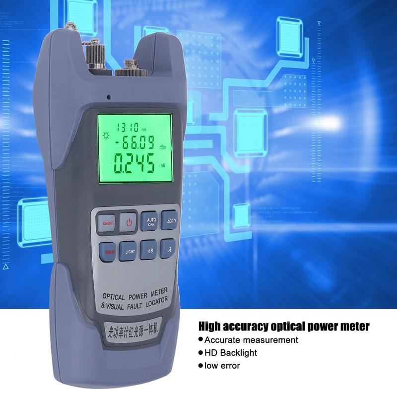 Fiber Optic Cable Tester Integrated High Accuracy 7 Wavelengths Anti