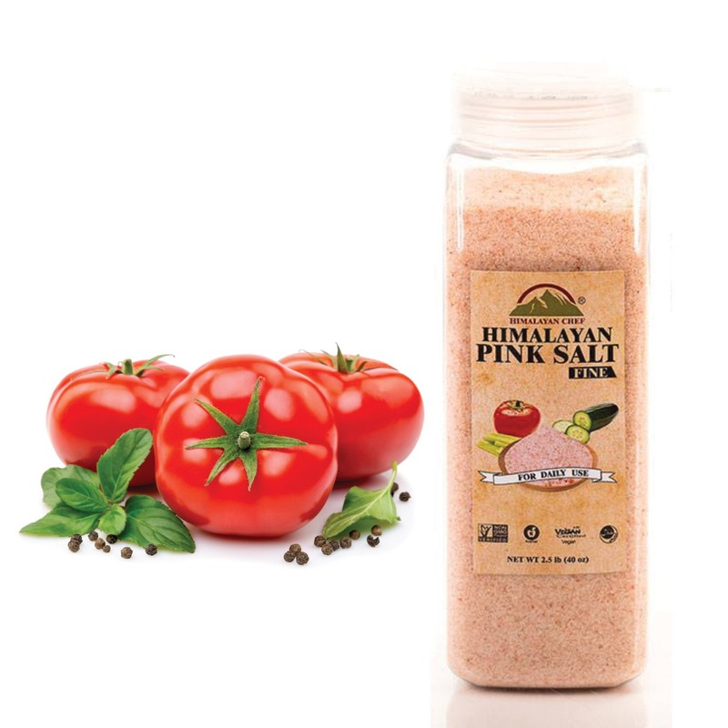 Himalayan Chef Himalayan Pure Pink Salt - Natural Fine Salt,