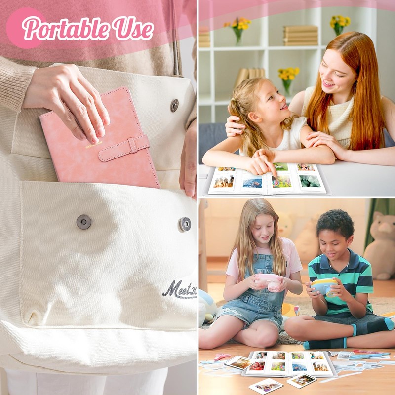 Ablus 256 Pockets Photo Album for Polaroid SnapTouch Zip Mint