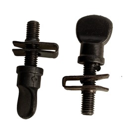 x2 Grille Knob Screw Clip For FORD 2600 4600 5600 6600 D4NN8N213A 83901581