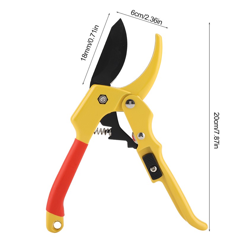 Garden Pruning Shear Labor saving Scissors Fruit Tree Bonsai Grafting