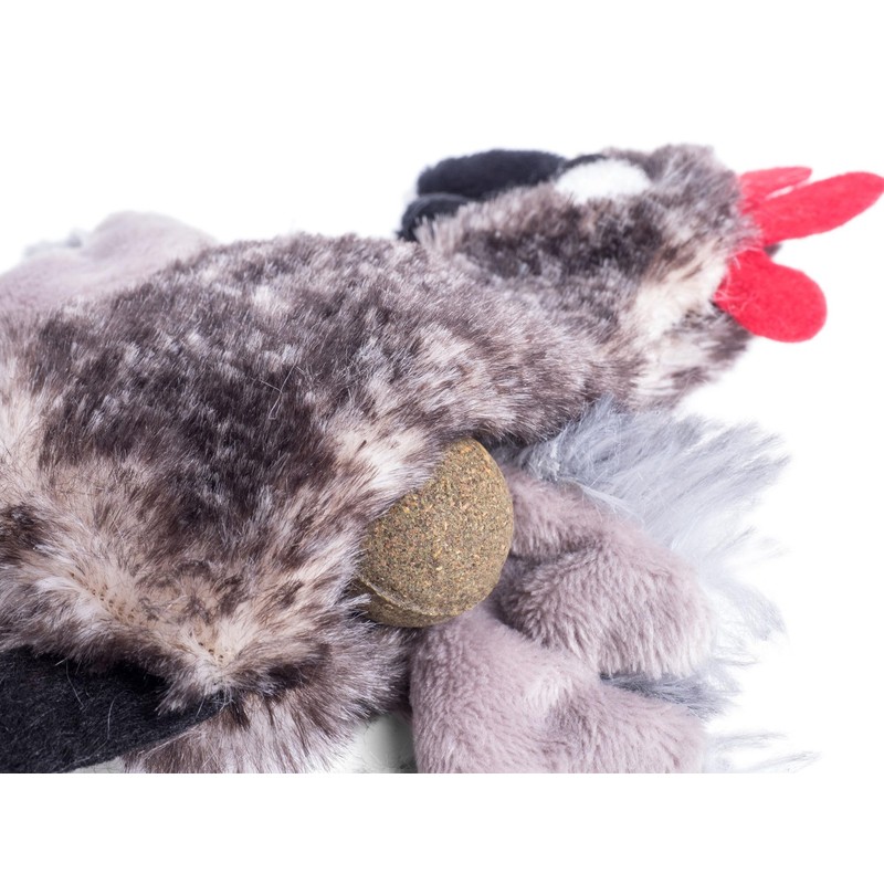 Petface Refillable Catnip Plush Cockerel Cat Toy