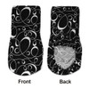 Lellen Jacquard Bar Chair Stool Cover - 4 Pack Stretch