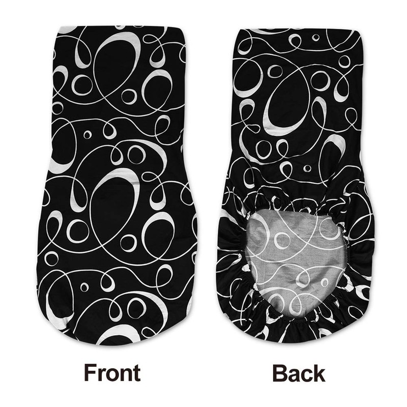 Lellen Jacquard Bar Chair Stool Cover - 4 Pack Stretch